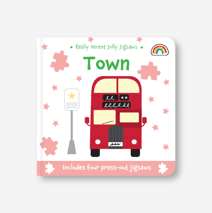 Jolly Jigsaws - Town cover