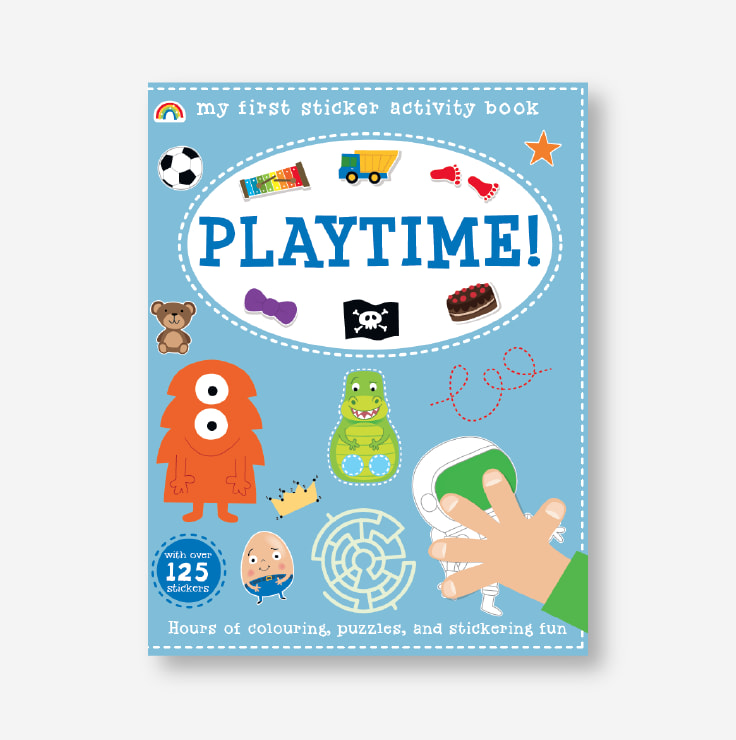 My First Sticker Activity Book - Playtime! cover