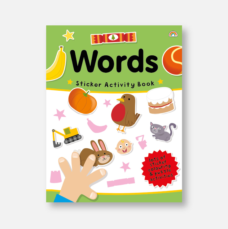Sticker Activity Book - Words cover