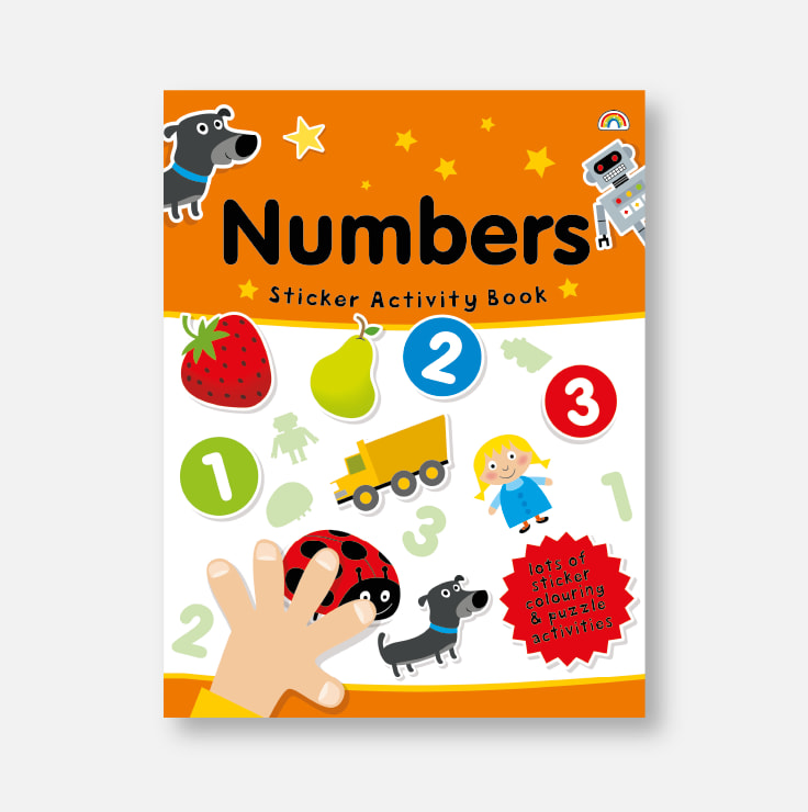 Sticker Activity Book - Numbers cover