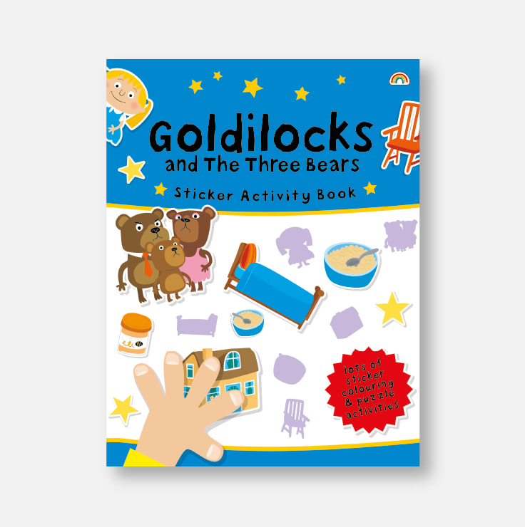 Sticker Activity Book - Goldilocks cover