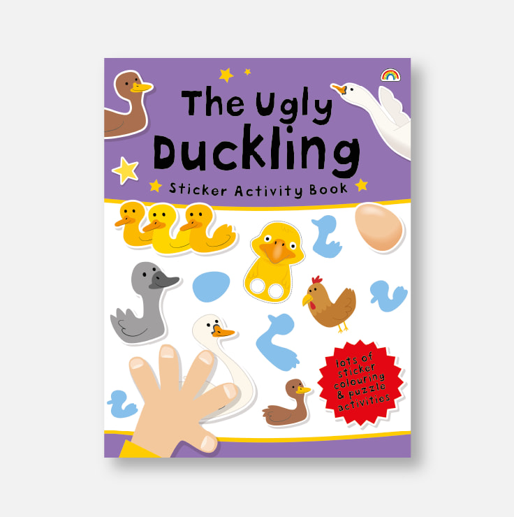 Sticker Activity Book - The Ugly Duckling cover