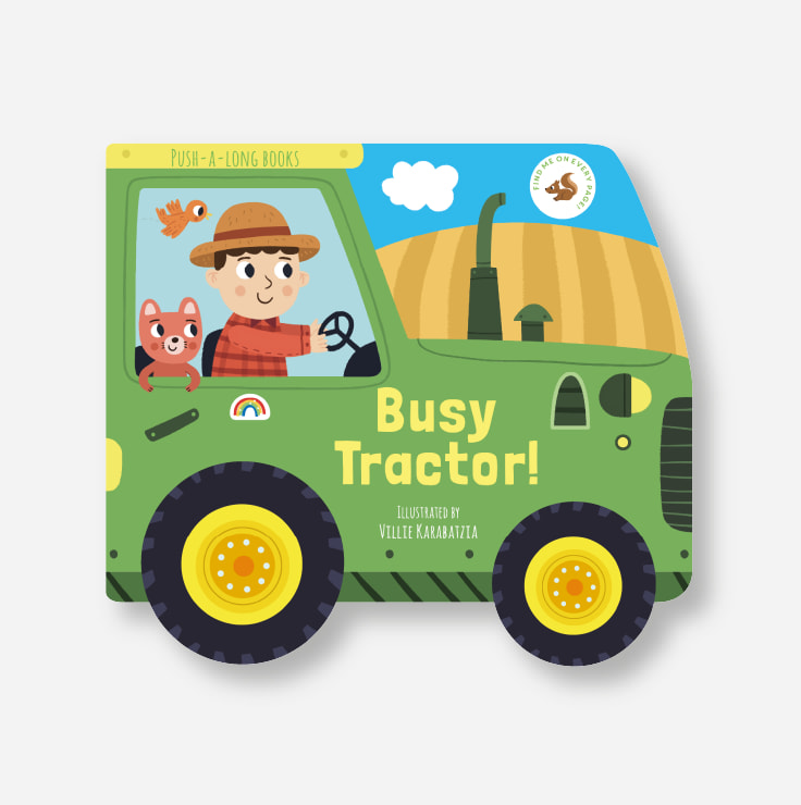 Push-a-long - Busy Tractor cover