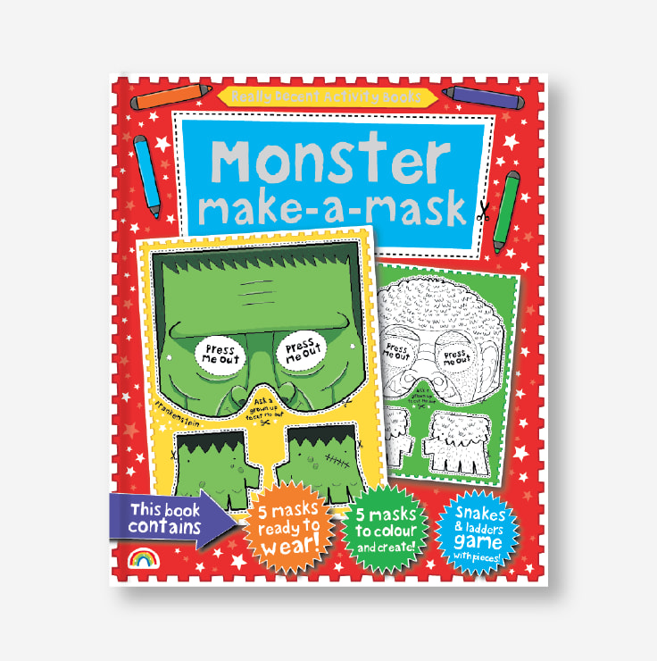 Make-a-Mask Books - Monster cover