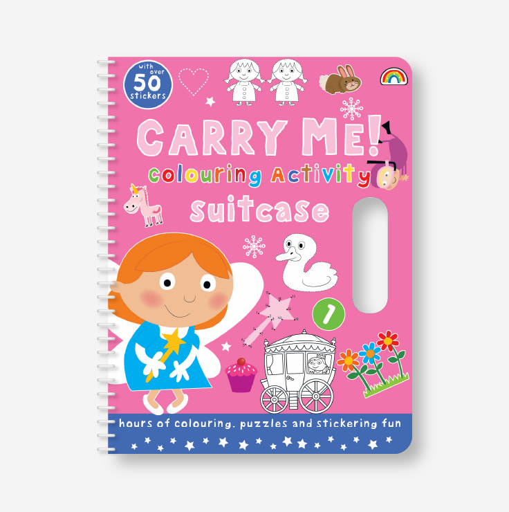 Carry Me! Colouring Activity book - Pink cover