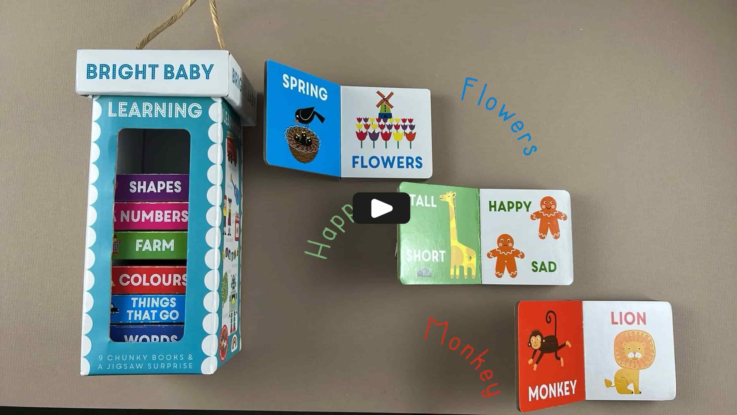 launch Bright Baby Book Tower – Learning video
