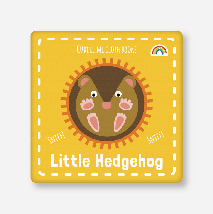 Cuddle Me Cloth Book - Little Hedgehog cover