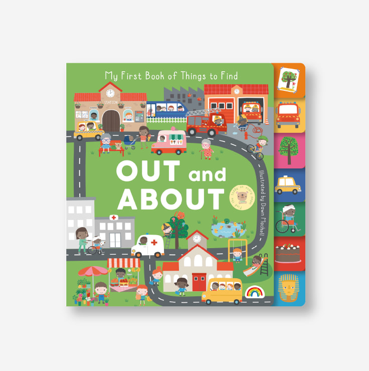 My First Book of Things to Find - Out and About cover