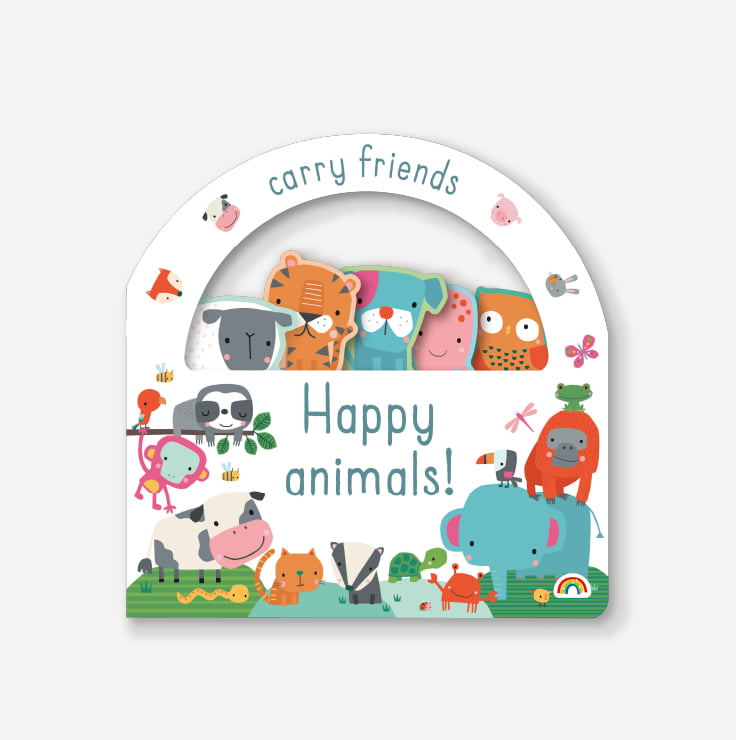 Carry friends happy animals cover