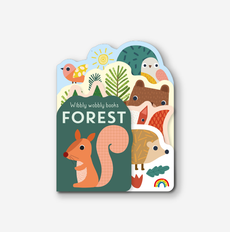 Wibbly Wobbly Books - Forest cover.