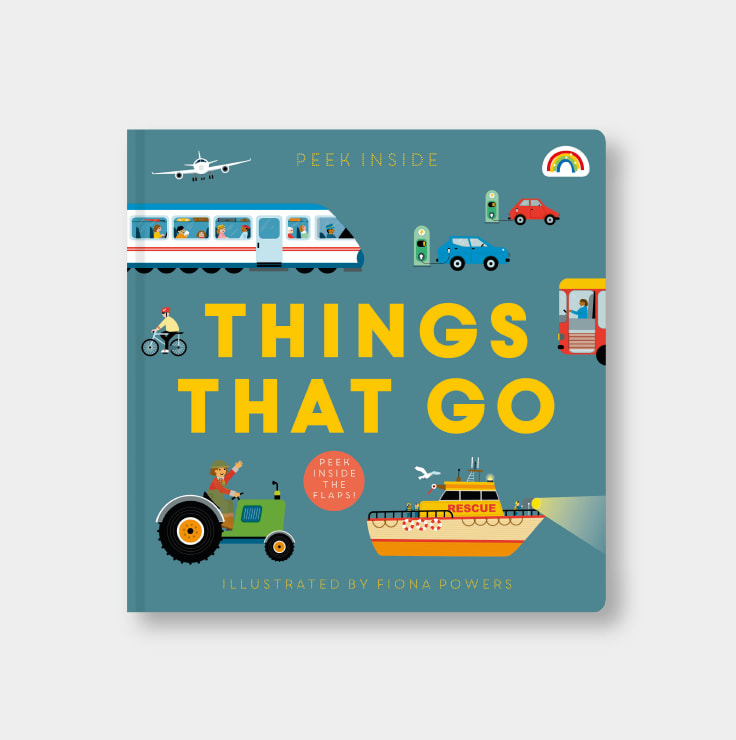 Peek Inside Things that go cover