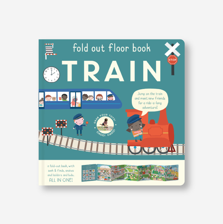 Fold out Floor Train front cover