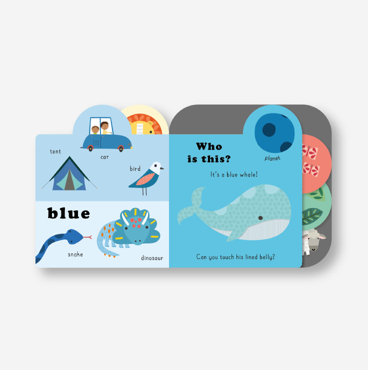 touchy feely colours spread