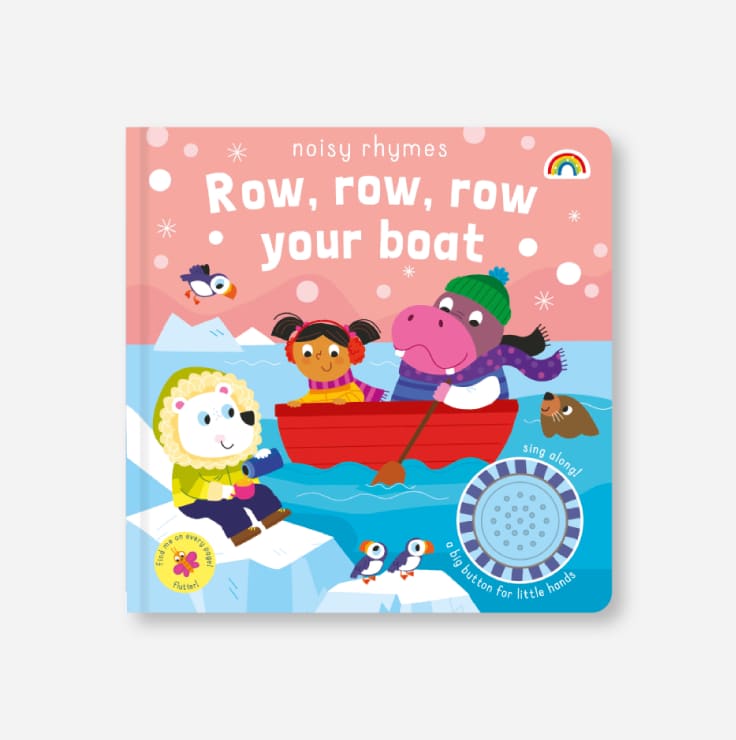 Noisy rhymes row, row, row your boat cover