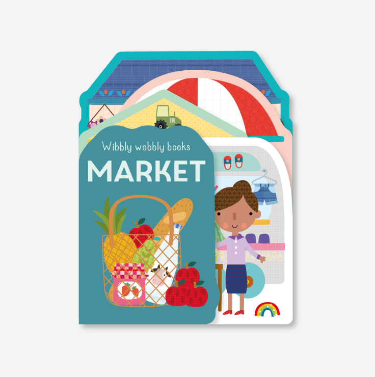 Wibbly wobbly market cover
