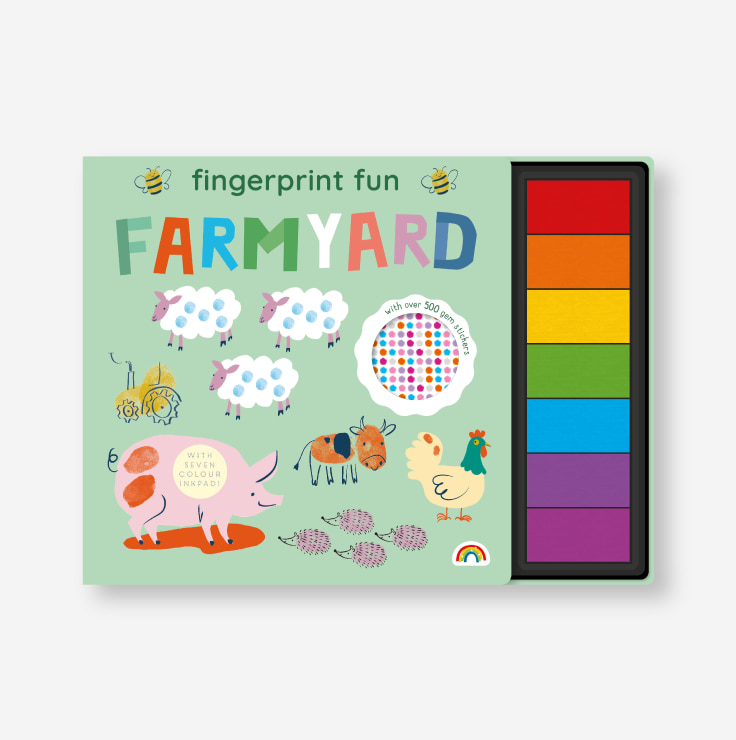 fingerprint fun farmyard cover 