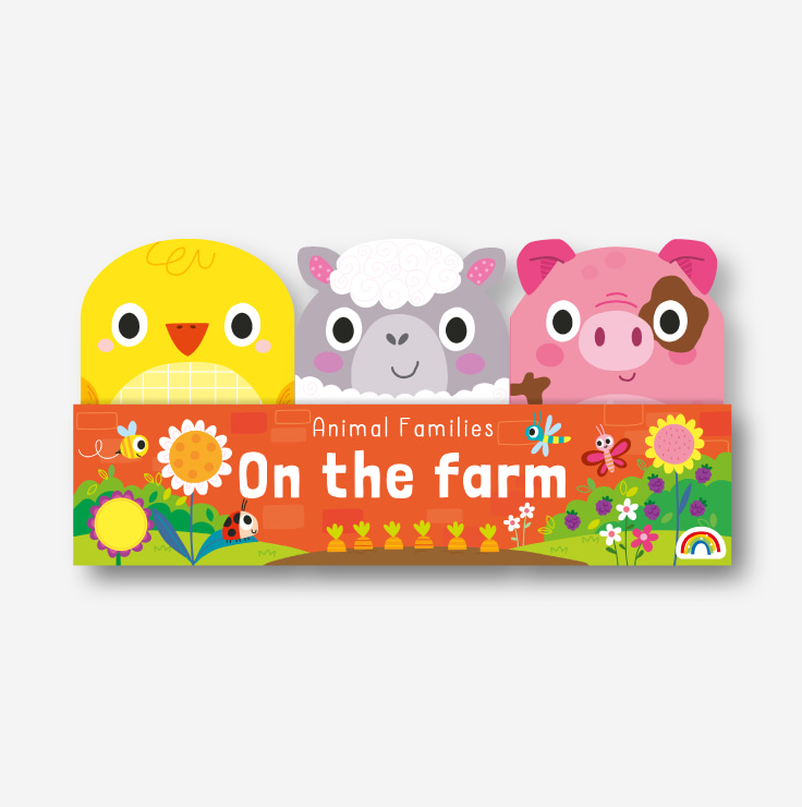 animal families on the farm 3 book set in case 