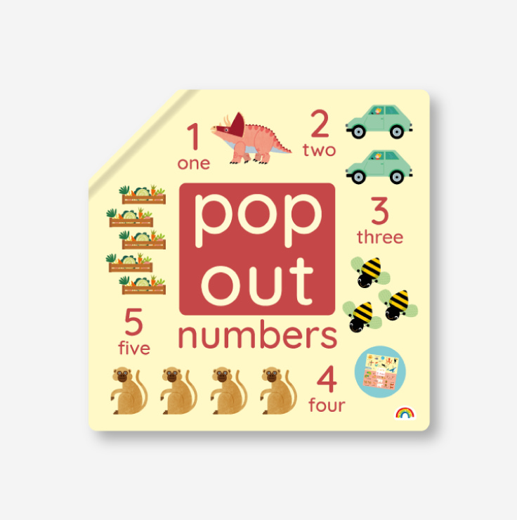 pop out numbers front cover