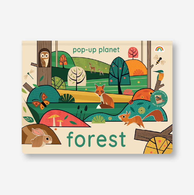 Pop up planet forest cover