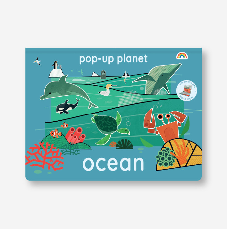 Pop up planet ocean cover