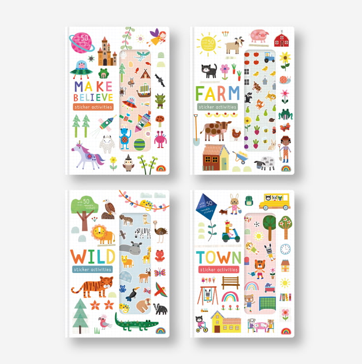 Stretchy stickers