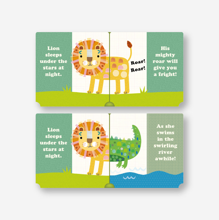 Flip flap wild open spread