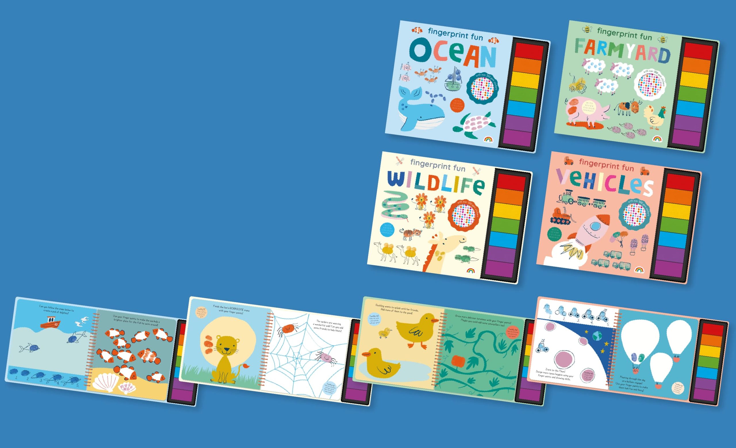 New Fingerprint Fun books