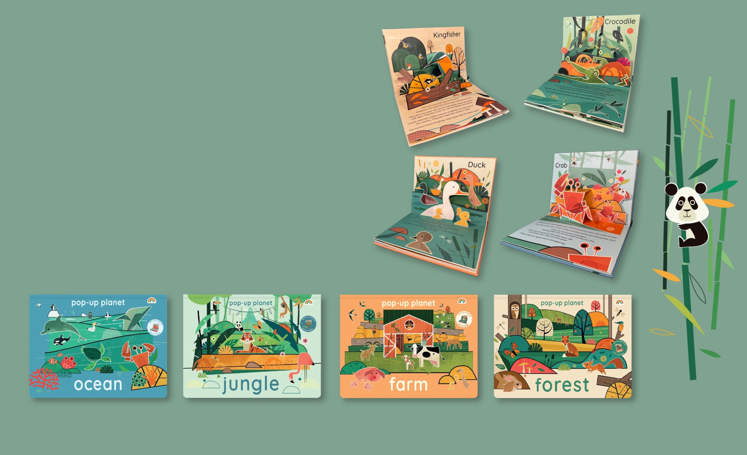 New Pop-up planet books 