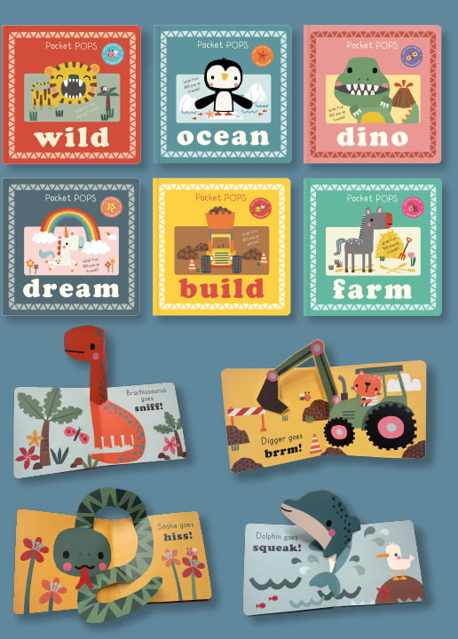 Coming soon - Pocket Pops books